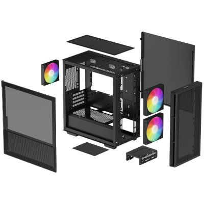 корпус Deepcool CH360 Black