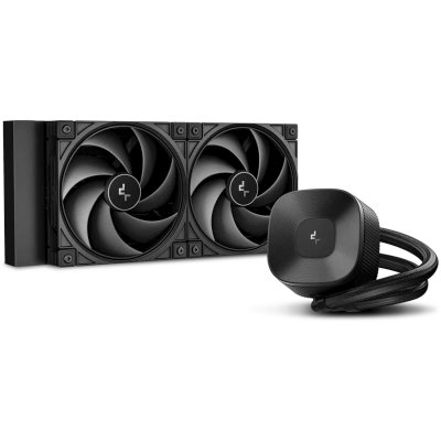 кулер Deepcool LE240 V2 Zero ARGB Black Черный