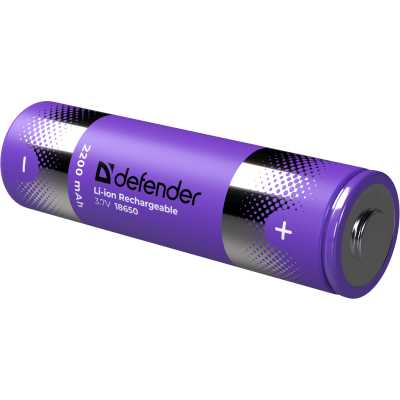 аккумуляторная батарейка Defender 18650-1BL 56701