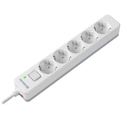 сетевой фильтр Defender DFS 131 White белый