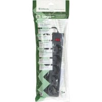 сетевой фильтр Defender ES largo 3m Black черный