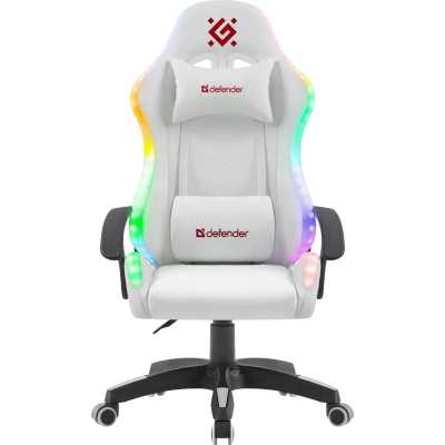 игровое кресло Defender Factor X White белый - красный