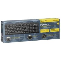 клавиатура Defender Focus HB-470 Черный