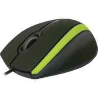 мышь Defender MM-340 Black-Green Черный-зеленый