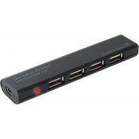 разветвитель USB Defender Quadro Promt черный