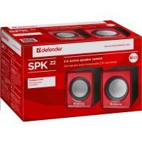 колонка Defender SPK 22 Red Красный