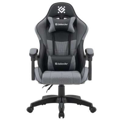 игровое кресло Defender Strider Black-Grey черный-серый