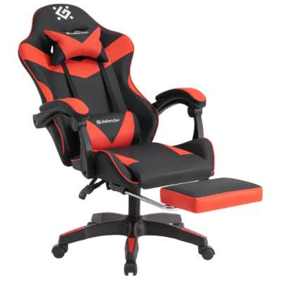 игровое кресло Defender Tornado Black-Red черно-красный