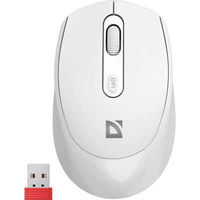 мышь Defender Vision MS-376 White Белый