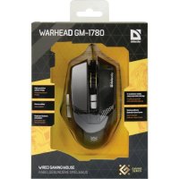 мышь Defender Warhead GM-1780 Черный