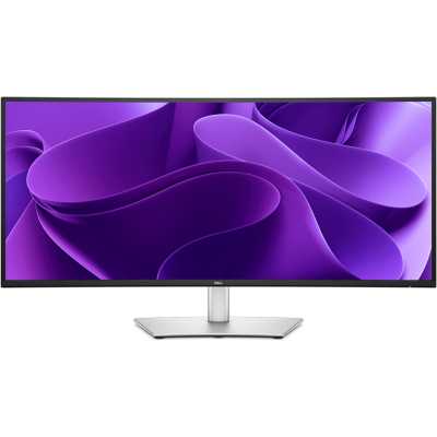 монитор Dell P3425WE Черно-Серебристый
