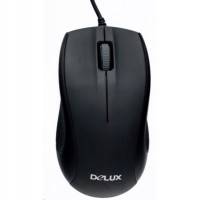 мышь Delux DLM-M375 PS/2 Black
