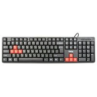 клавиатура Dialog KS-030U Black-Red Черный
