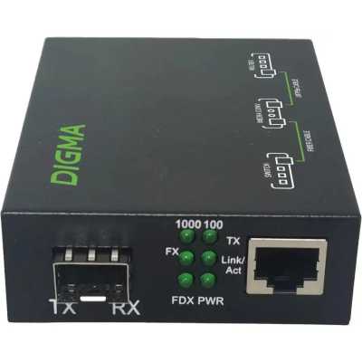 медиаконвертер Digma DMC-1G-SFPL