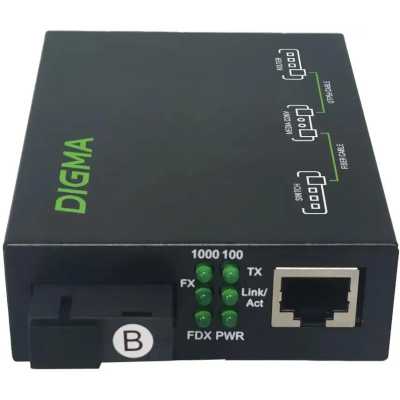 медиаконвертер Digma DMC-1G53-20BL