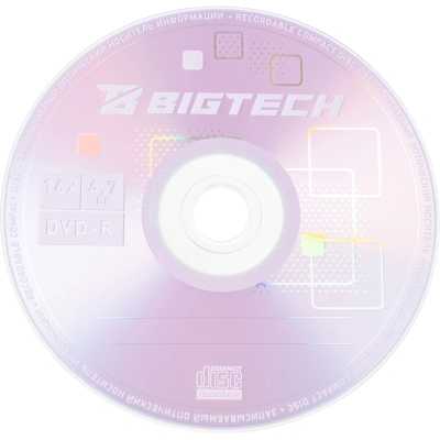 диск DVD-R BigTech YDVDRB003