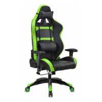 игровое кресло DXRacer King OH/KS57/NE черно-зеленый