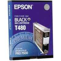 картридж Epson C13T480011 черный