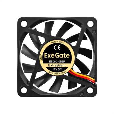 кулер ExeGate 12В DC ExtraSilent ES06010B3P EX297026RUS