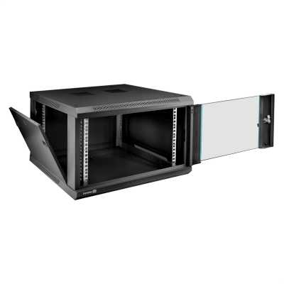 телекоммуникационный шкаф ExeGate EC-WM-6U.600.G.BLACK EX298606RUS Черный