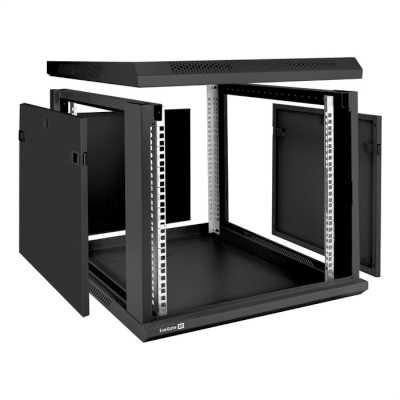 телекоммуникационный шкаф ExeGate EC-WM-9U.600.M.BLACK EX298620RUS Черный