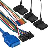 корпус Exegate EVO-7216 Black-Blue Light без БП