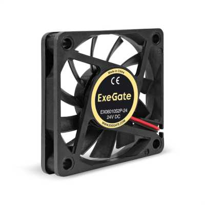 кулер ExeGate EX06010S2P-24 EX295203RUS Черный