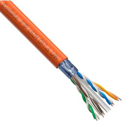витая пара ExeGate FUTP4-C6-CU-S23-IN-LSZH-OR-305-FLUKE EX289279RUS