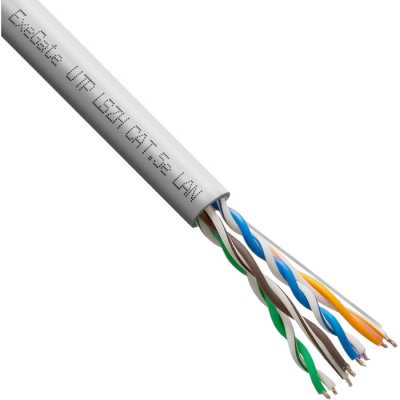 витая пара ExeGate UTP4-C5e-CU-S25-IN-LSZH-GR-305 EX289281RUS