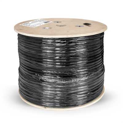витая пара ExeGate FUTP4-C5e-CCA-S24-SW-OUT-PE-BK-305 EX300621RUS