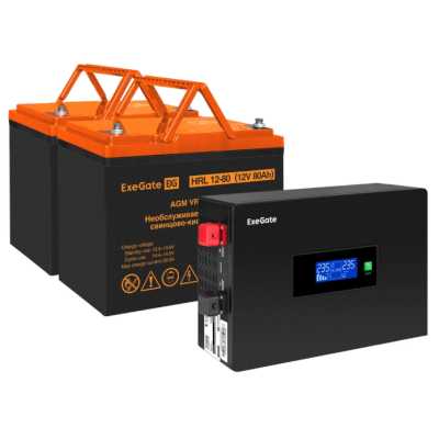комплект ИБП ExeGate IdealSine SR-1500.LCD.2SH EX297439RUS
