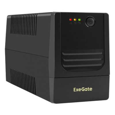 ИБП ExeGate Power NB-600.LED.AVR.2SH EX299753RUS