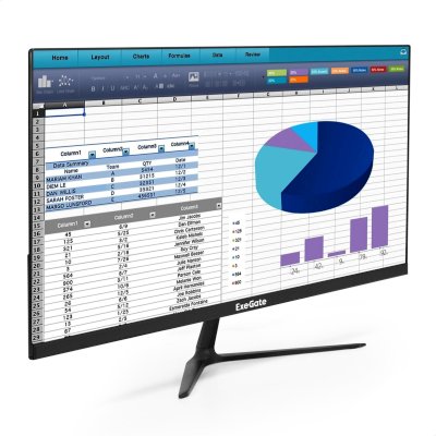 монитор ExeGate SmartView EP2400TA Черный