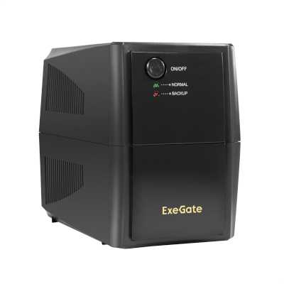 ИБП ExeGate SpecialPro UNB-500.LED.AVR.4C13 EX294608RUS Черный