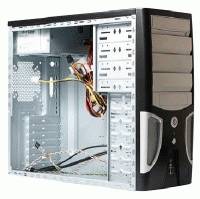 корпус Exegate WT-701 Black-Silver без БП