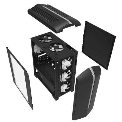 корпус GameMax Centauri Black Gray