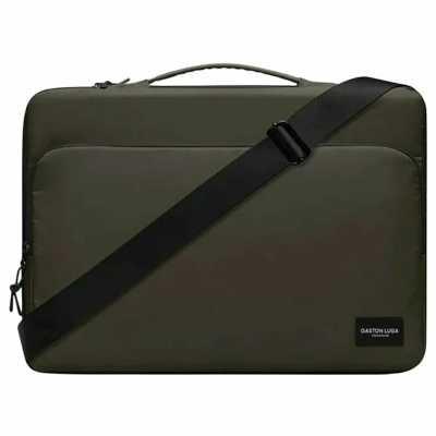 сумка Gaston Luga Dash Cushioned Briefcase Olive DSCBC16OL оливковый