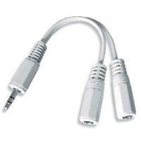 кабель-разветвитель аудио сигнала Gembird CCA-415W Белый
