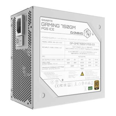 блок питания GigaByte 750W GP-GME750GM PG5 ICE Белый