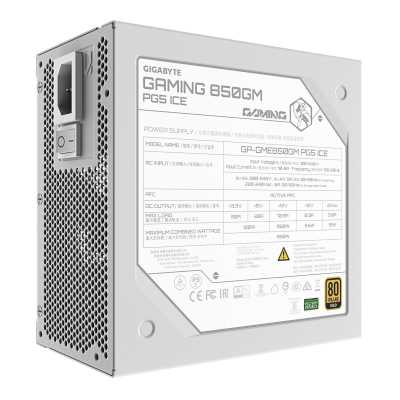 блок питания GigaByte 850W GP-GME850GM PG5 ICE Белый