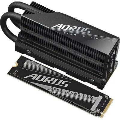 SSD диск GigaByte Aorus Gen5 12000 1Tb AG512K1TB Черный
