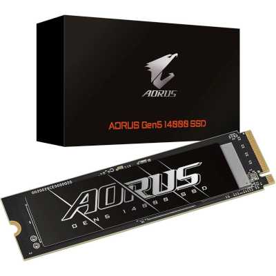 SSD диск GigaByte Aorus Gen5 14000 1Tb AG514K1TB Черный
