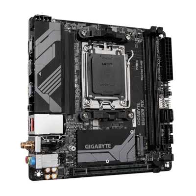 материнская плата GigaByte B650I AX Черный