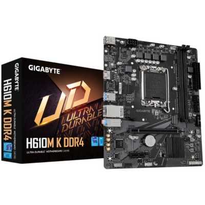 материнская плата GigaByte H610M K DDR4 2.0 уценка