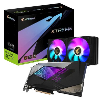 видеокарта GigaByte nVidia GeForce RTX 4070 Ti 12Gb GV-N407TAORUSX W-12GD