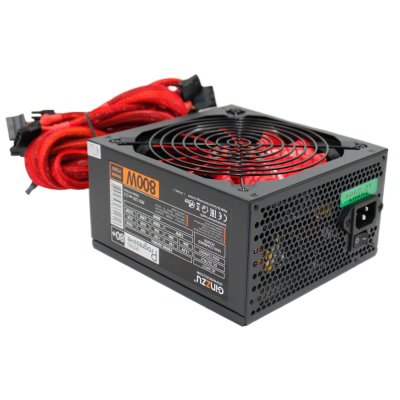 блок питания Ginzzu PC800 Черный