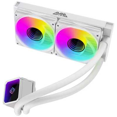 кулер GMNG GG-LC240ARGB1 ARGB White