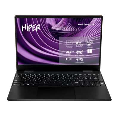 ноутбук Hiper WorkBook U26-15FII3123R8S2WPG Черный