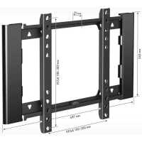 кронштейн Holder LCD-F3919-B черный