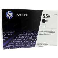 картридж HP 55A CE255A черный